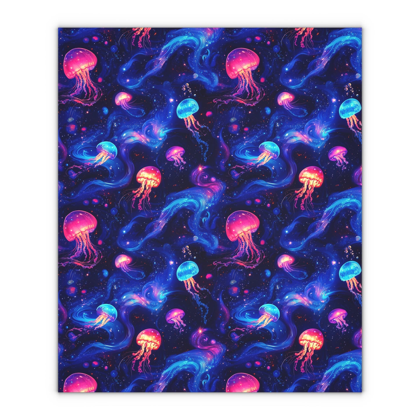 Celestial Jellyfish Gift Wrapping Paper