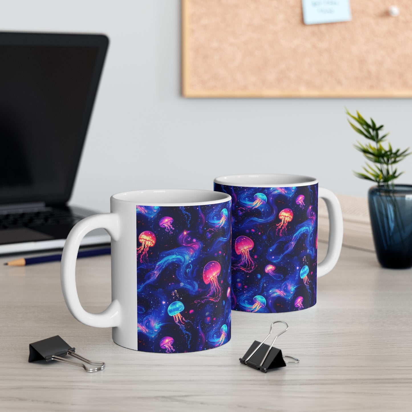 Celestial Jellyfish 11oz Ceramic Mug