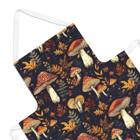 Fungi Forest Adult Apron – Stylish & Functional Kitchen Essential