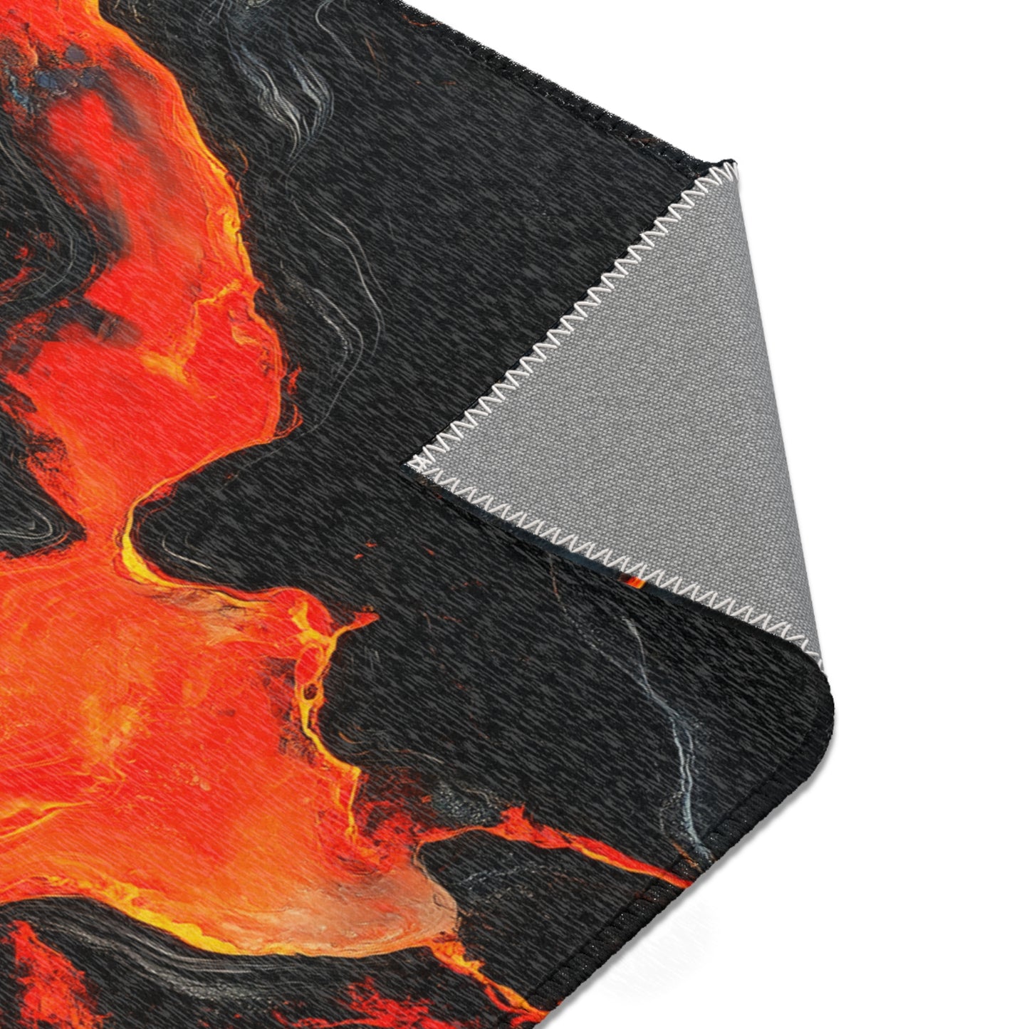 Volcanic Flow Area Rug – Bold & Dynamic Floor Décor