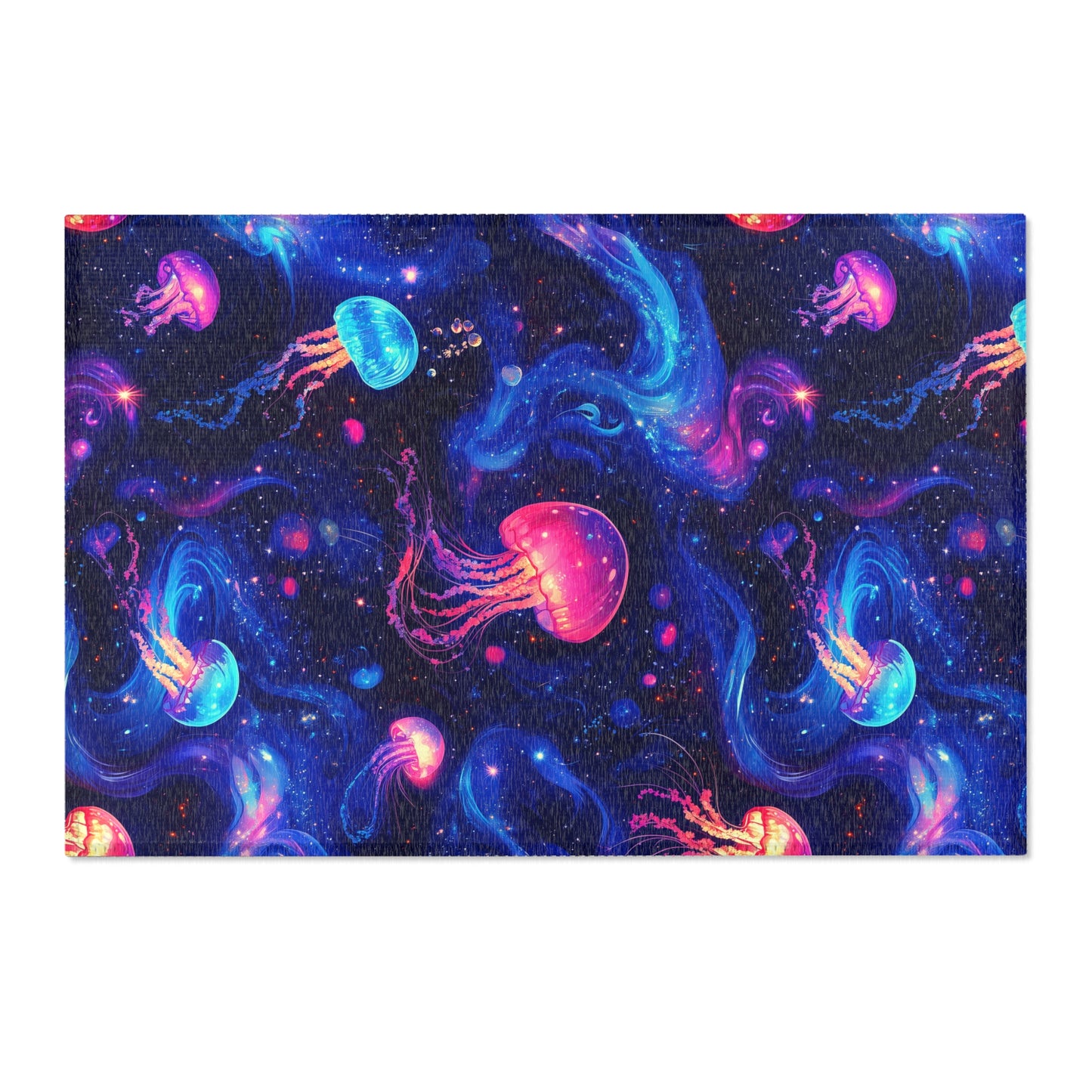 Celestial Jellyfish Area Rug – Enchanting & Vibrant Floor Décor