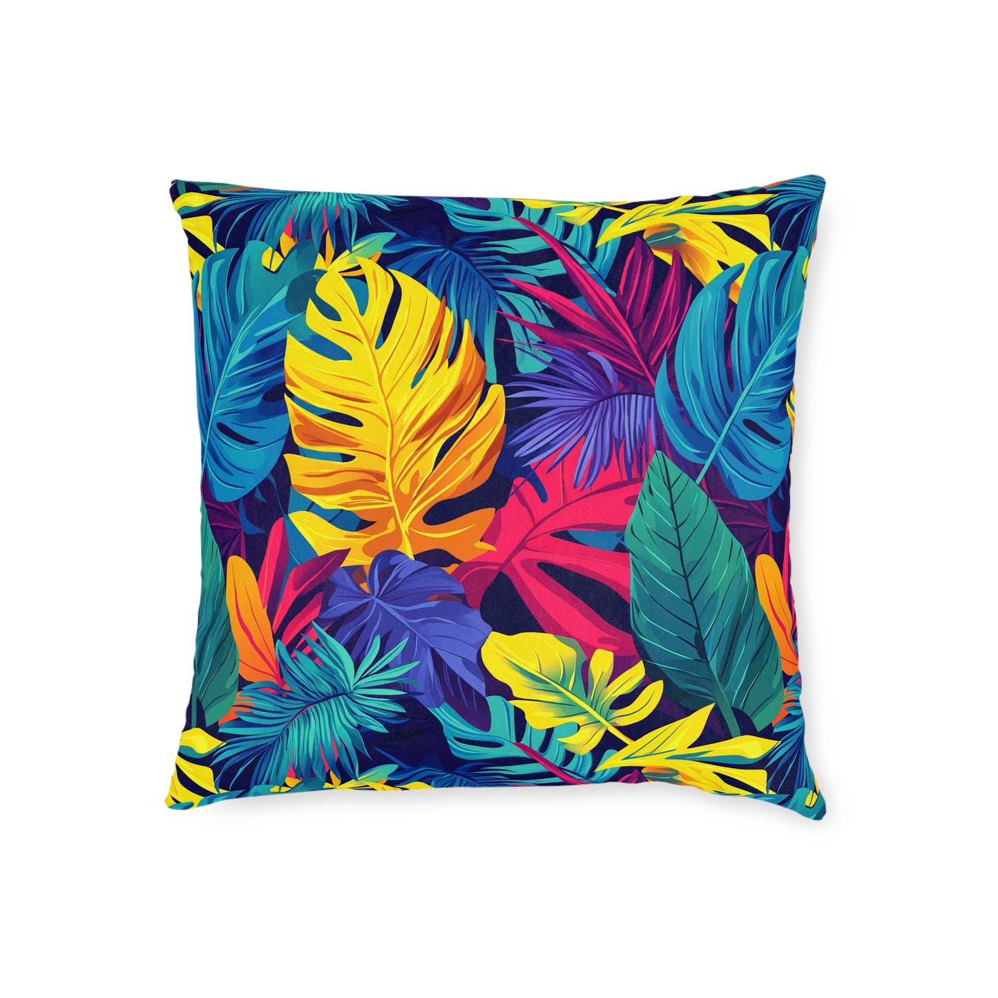 Tropical Vibes Square Pillow – Bright & Bold Comfort