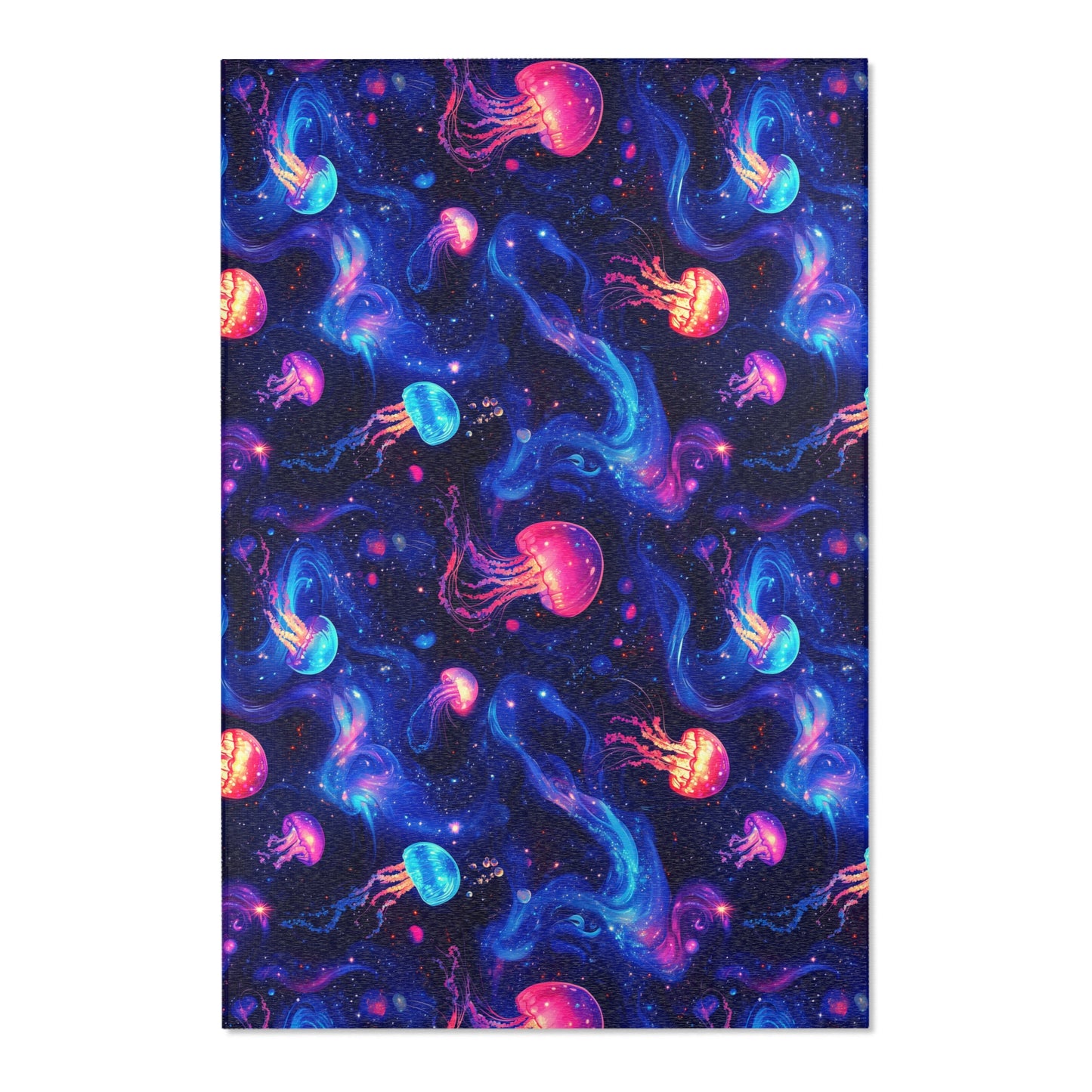 Celestial Jellyfish Area Rug – Enchanting & Vibrant Floor Décor