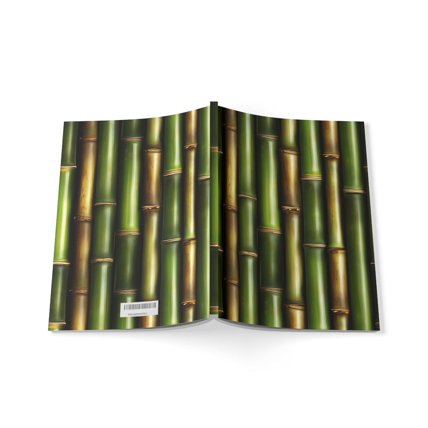 Emerald Bamboo A5 Softcover Notebook – Natural & Elegant