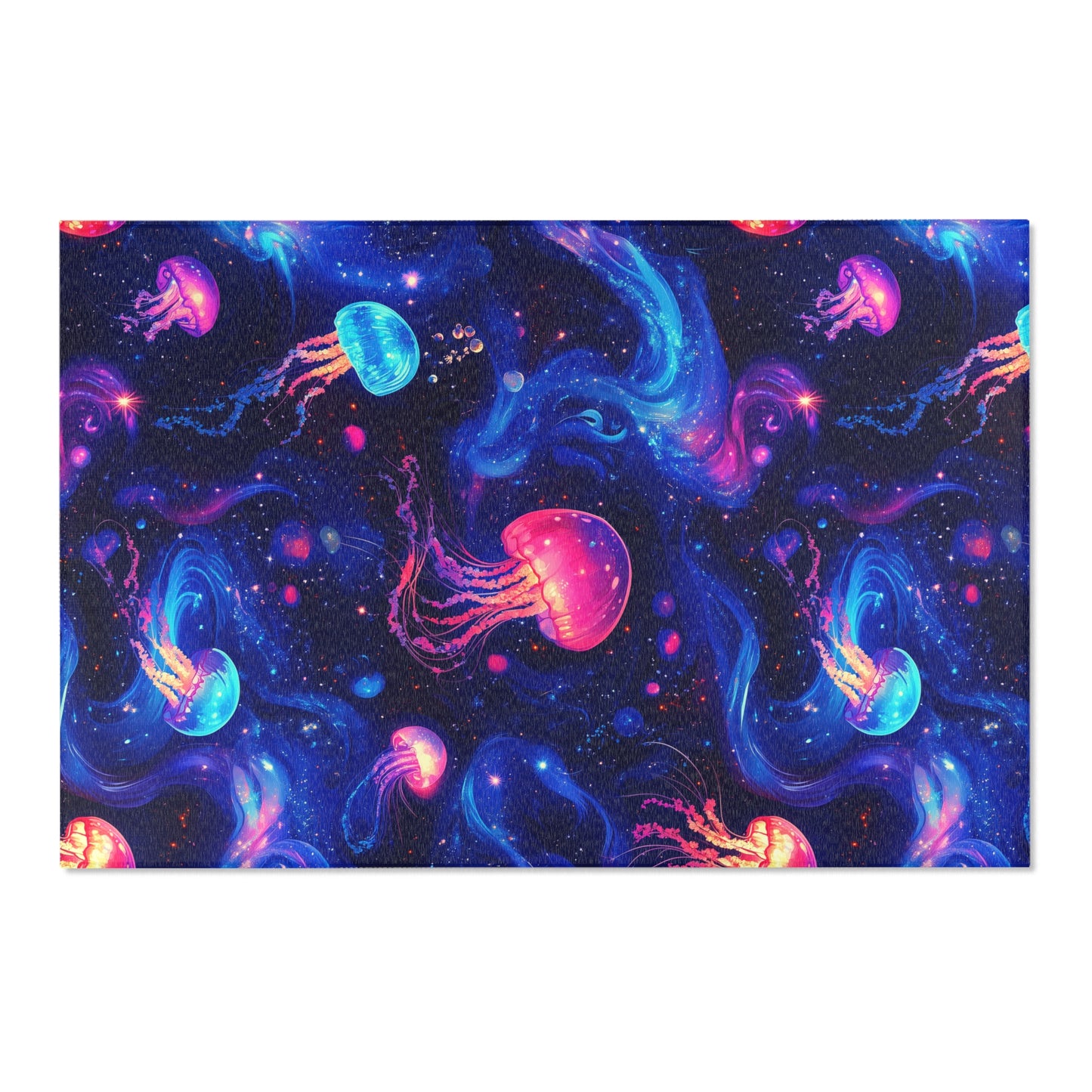 Celestial Jellyfish Area Rug – Enchanting & Vibrant Floor Décor