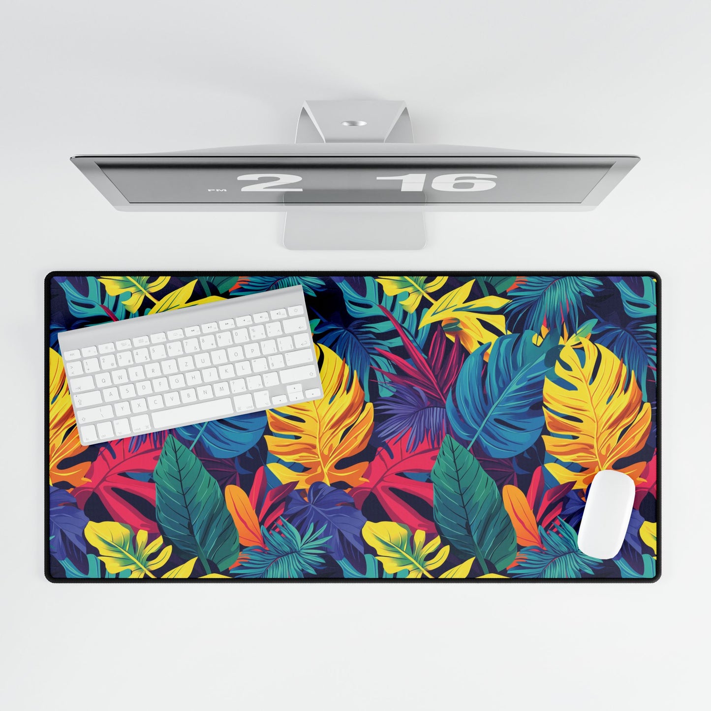 Tropical Vibes Desk Mat – Bold & Vibrant Workspace Style