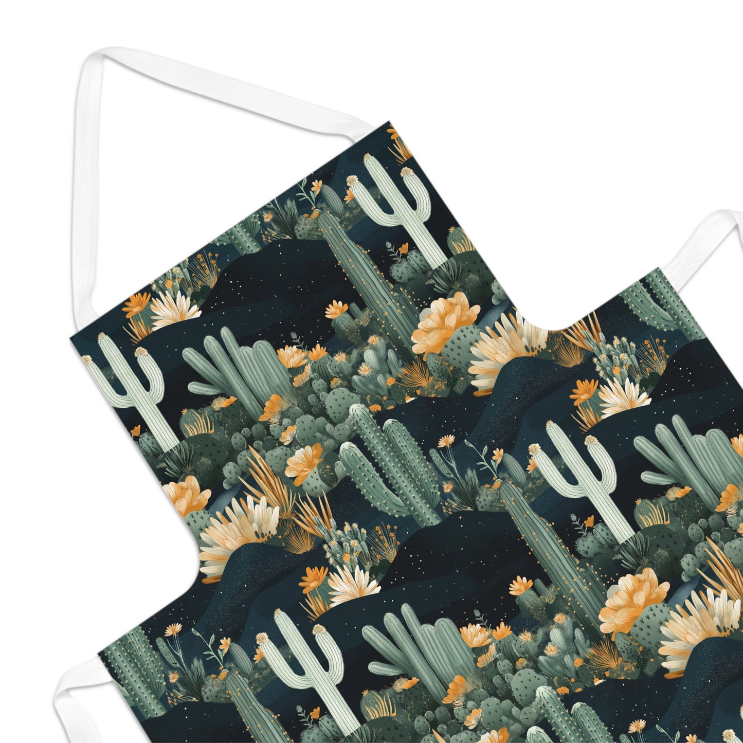 Desert Bloom Adult Apron – Stylish & Functional Kitchen Essential