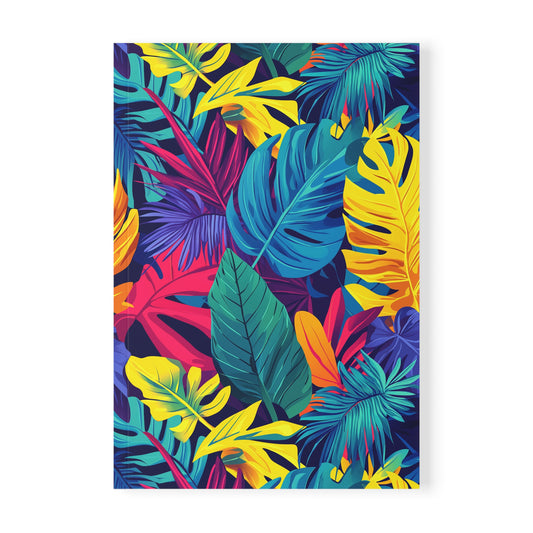 Tropical Vibes A5 Softcover Notebook – Bold & Colourful Inspiration