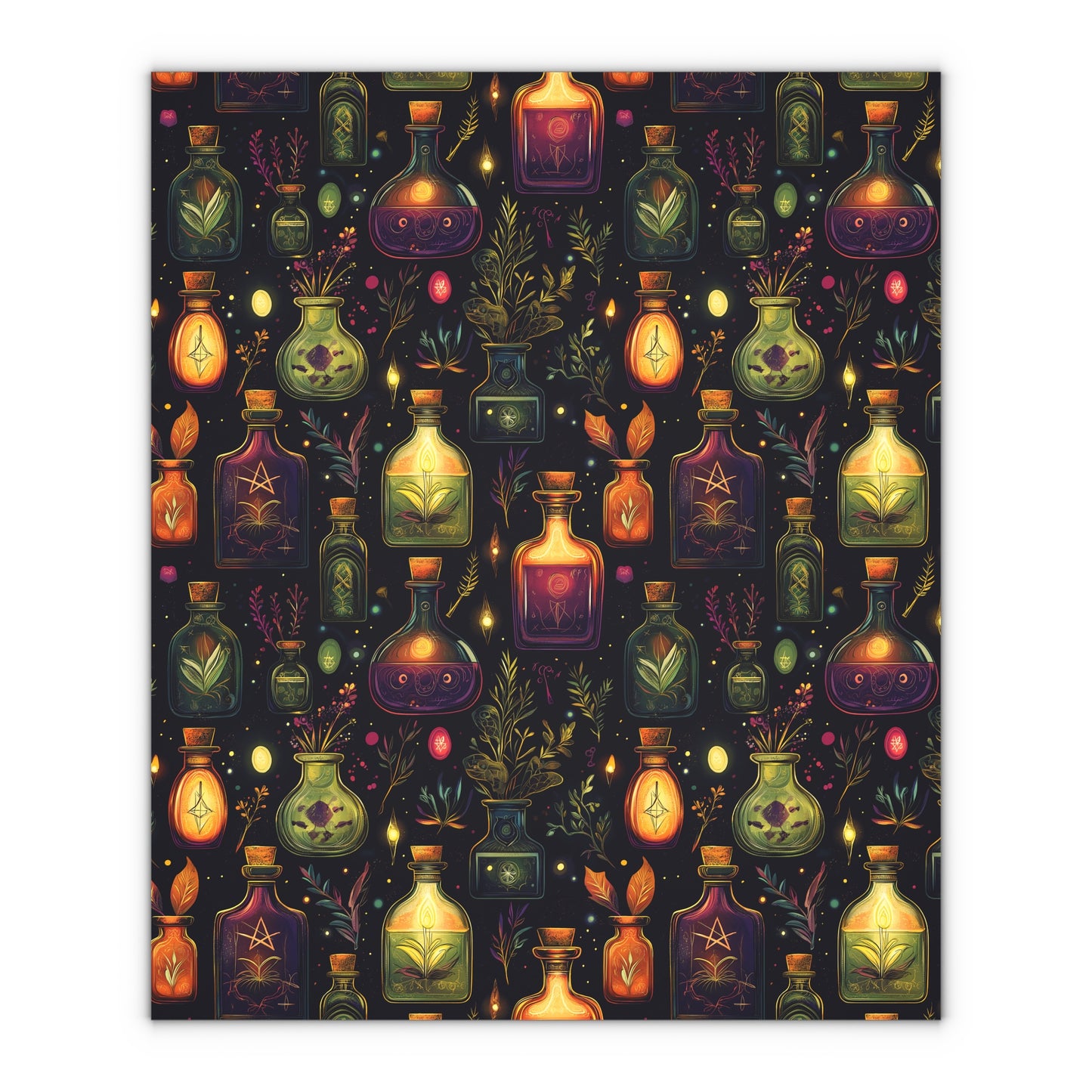 Mystical Potions Gift Wrapping Paper – Magical Touch for Every Occasion