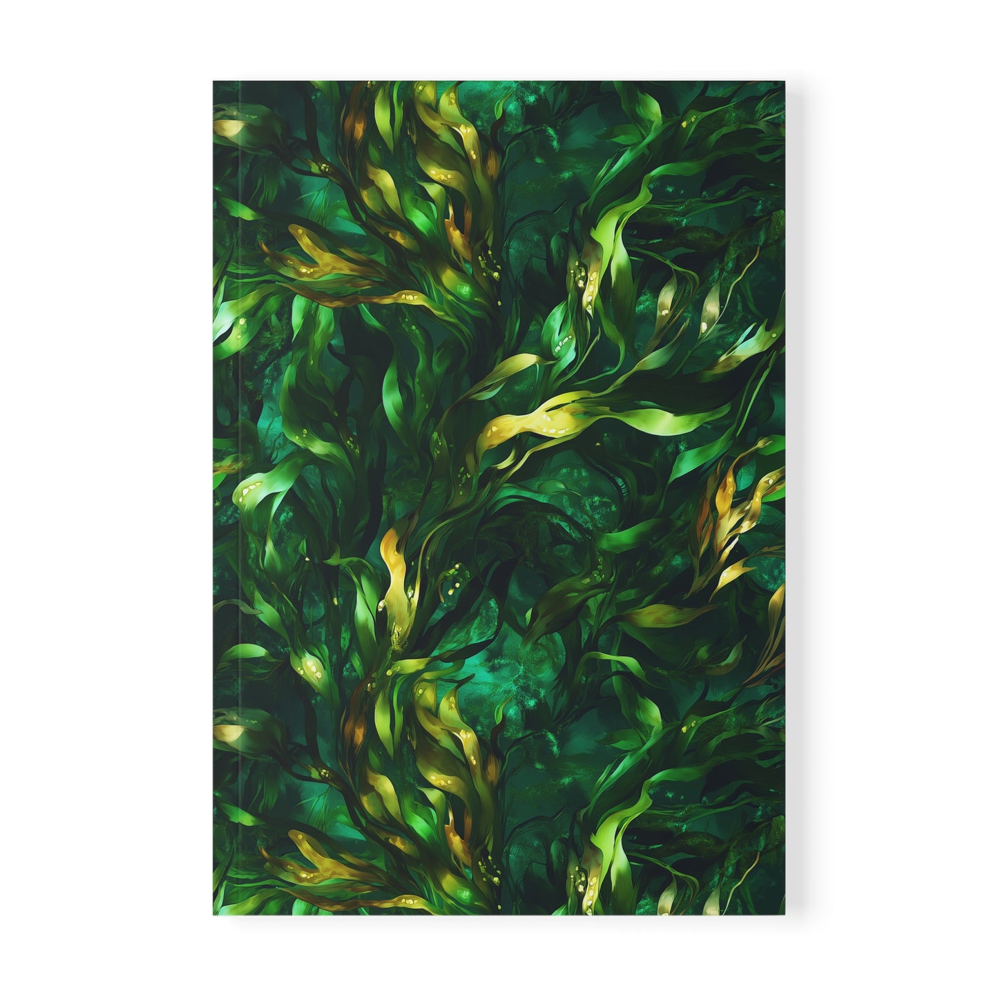 Seaweed Symphony A5 Softcover Notebook – Elegant & Serene