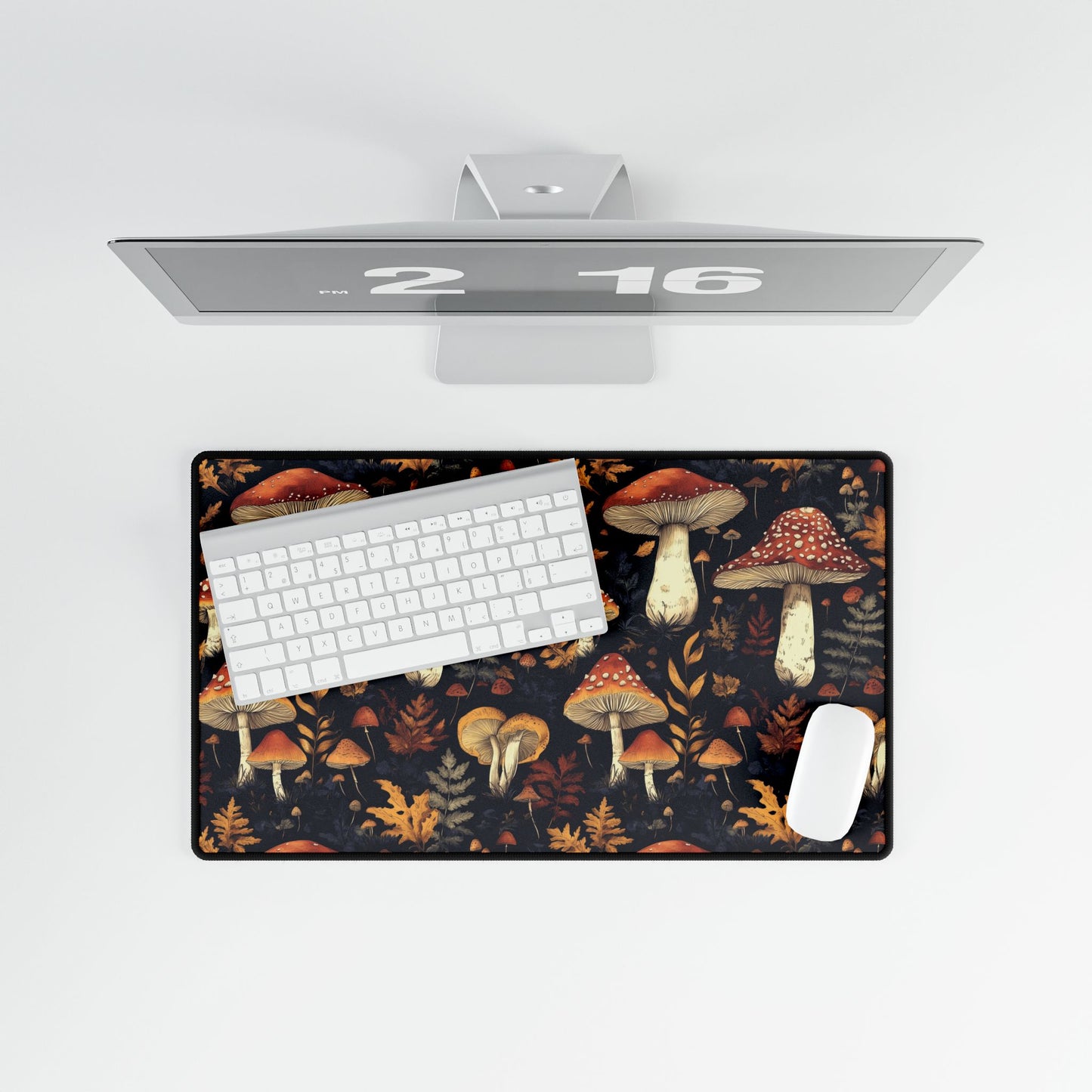 Fungi Forest Desk Mat - Stylish & Functional Workspace Upgrade