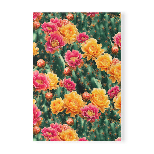 Cactus Bloom A5 Softcover Notebook – Vibrant & Inspiring