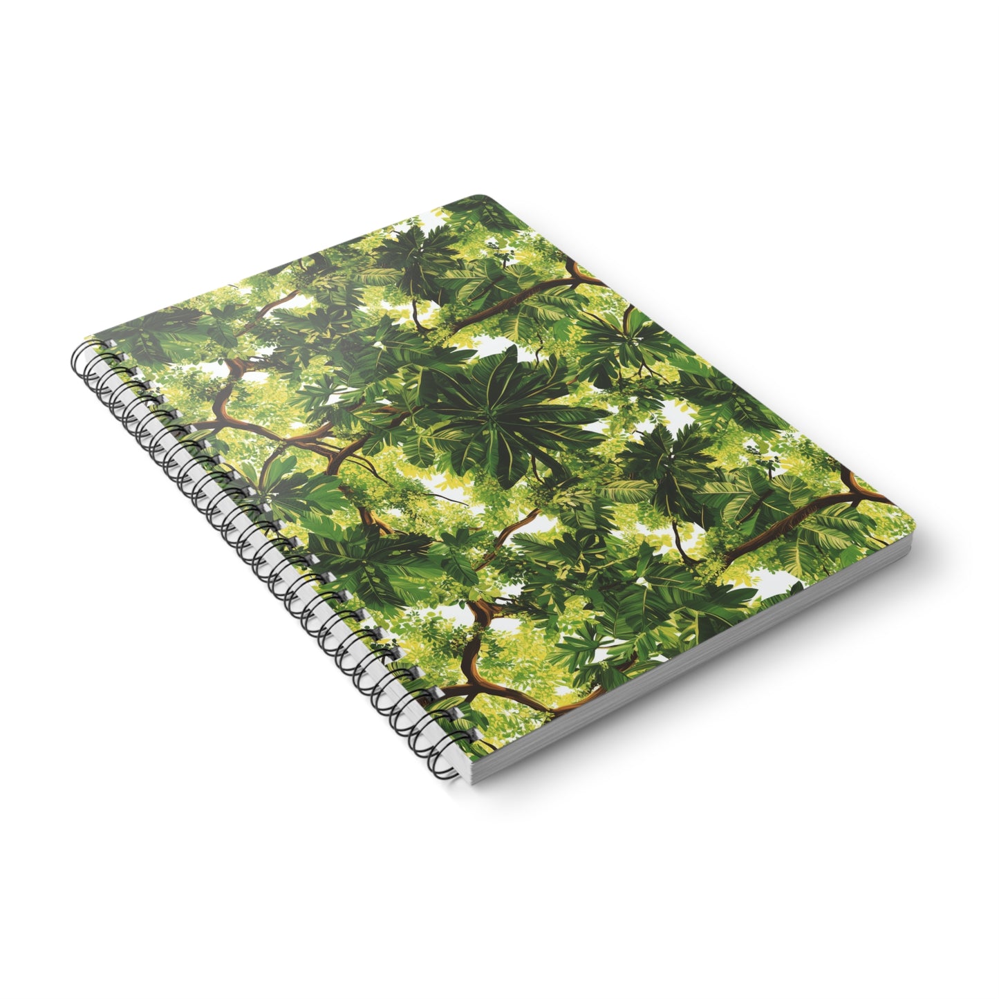 Jungle Canopy A5 Wirobound Softcover Notebook – Lush & Inviting