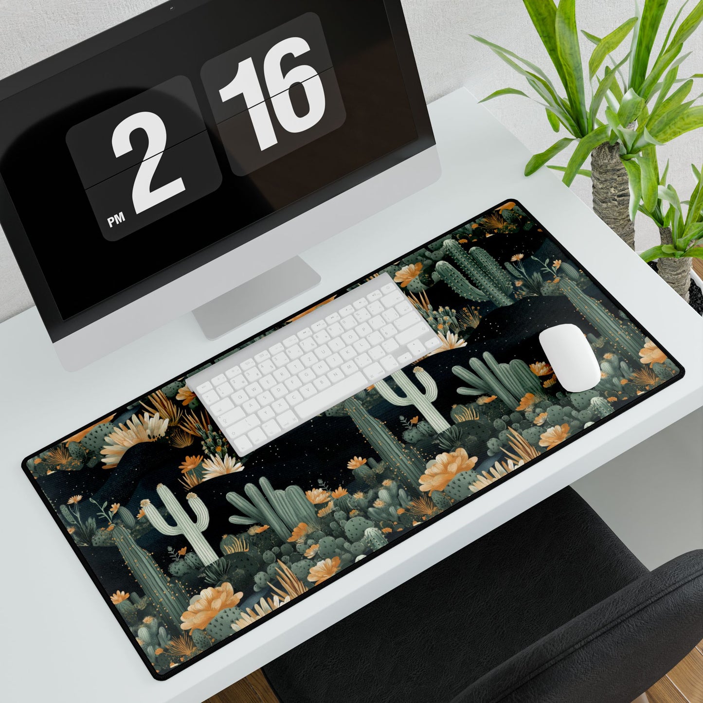 Desert Bloom Desk Mat – Stylish & Functional Workspace Upgrade