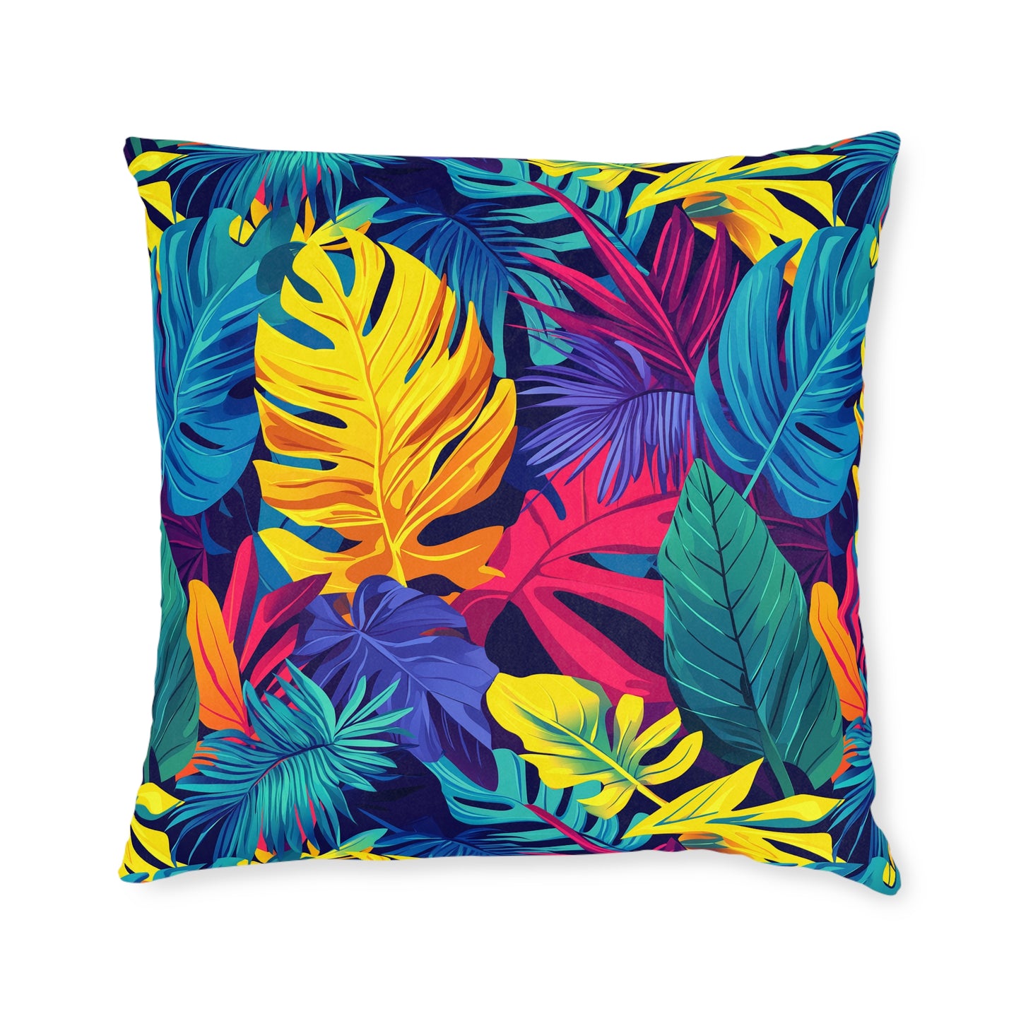 Tropical Vibes Square Pillow – Bright & Bold Comfort