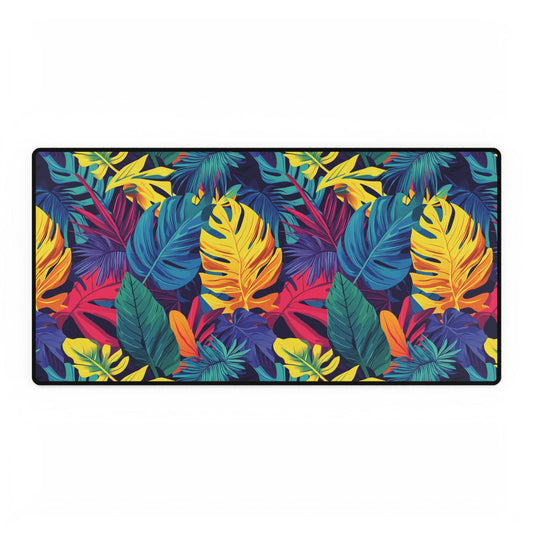 Tropical Vibes Desk Mat – Bold & Vibrant Workspace Style