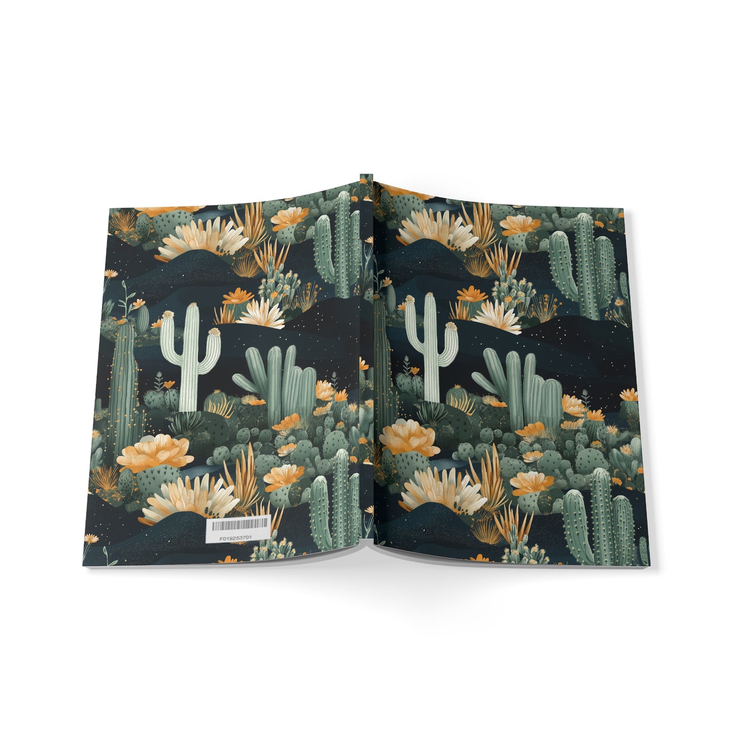 Desert Bloom A5 Softcover Notebook – Stylish & Functional