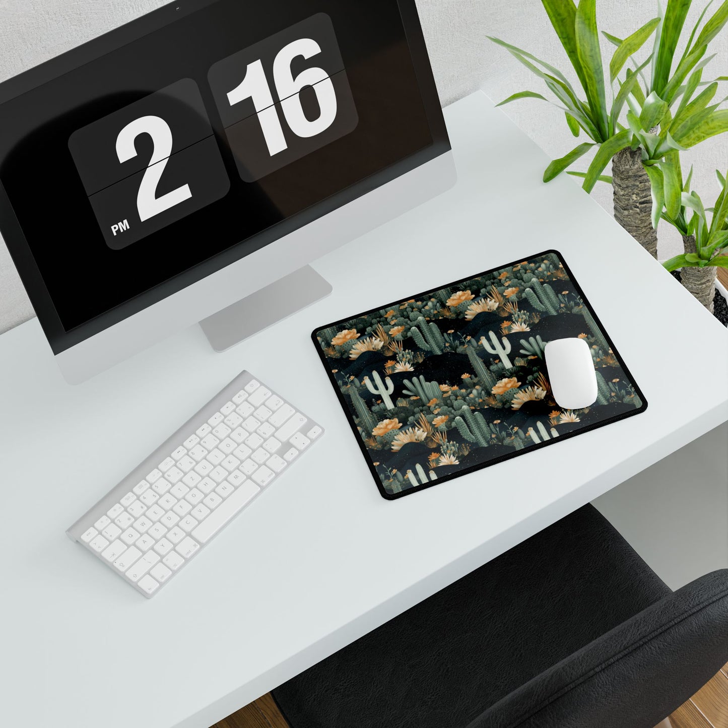 Desert Bloom Desk Mat – Stylish & Functional Workspace Upgrade