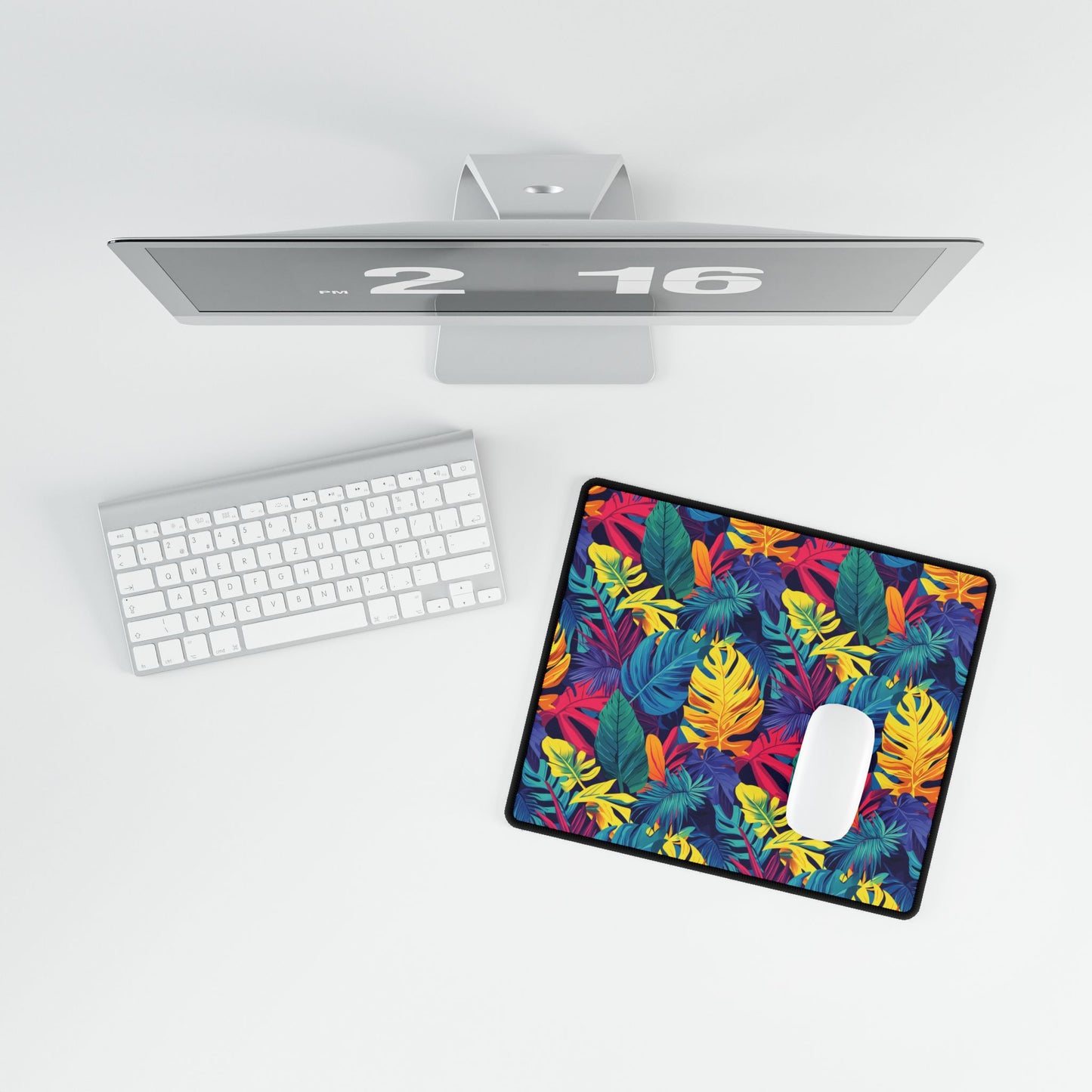 Tropical Vibes Desk Mat – Bold & Vibrant Workspace Style