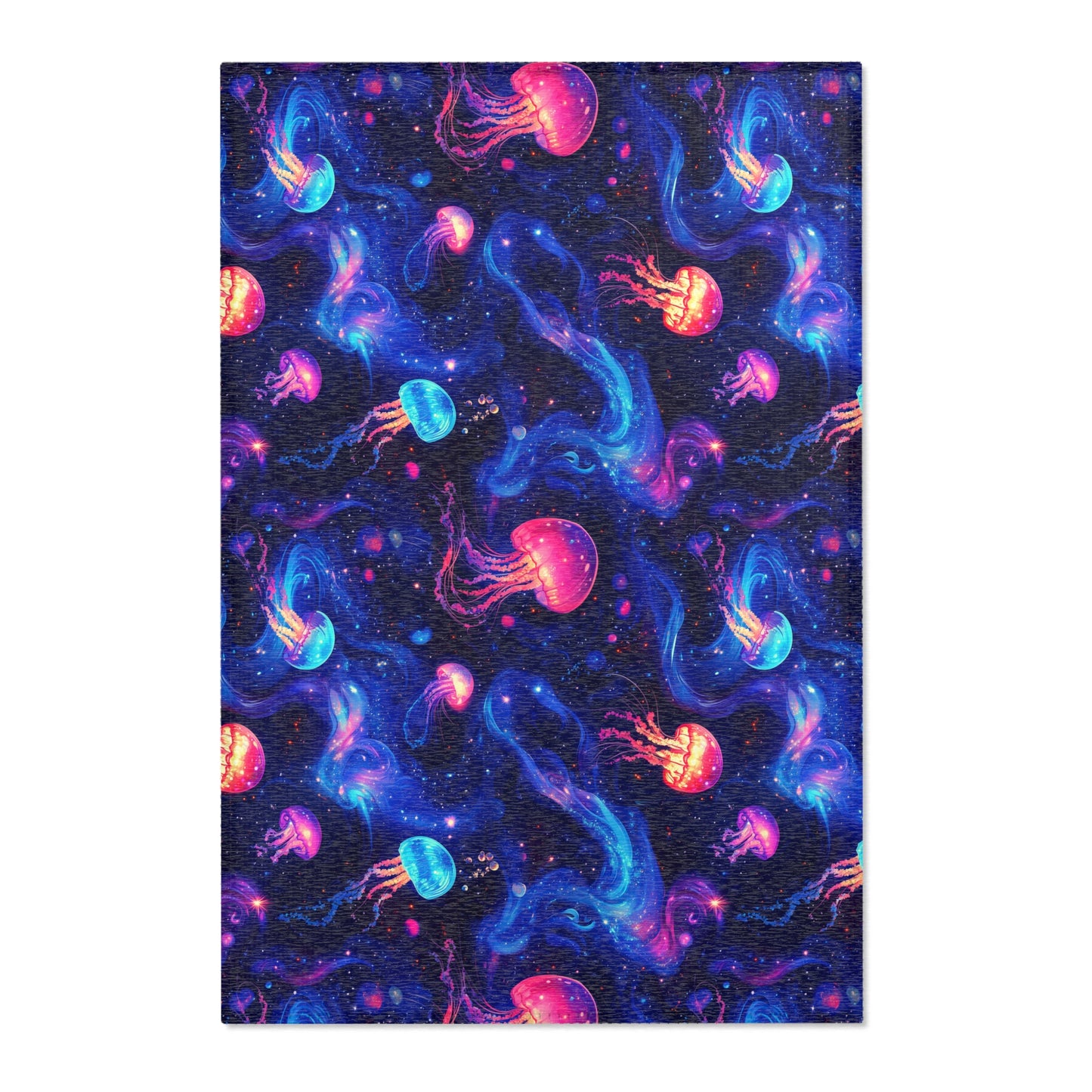 Celestial Jellyfish Area Rug – Enchanting & Vibrant Floor Décor