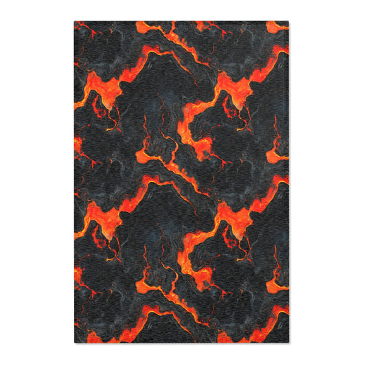 Volcanic Flow Area Rug – Bold & Dynamic Floor Décor