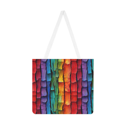 Rainbow Bark Shoulder Tote Bag - Stylish & Practical