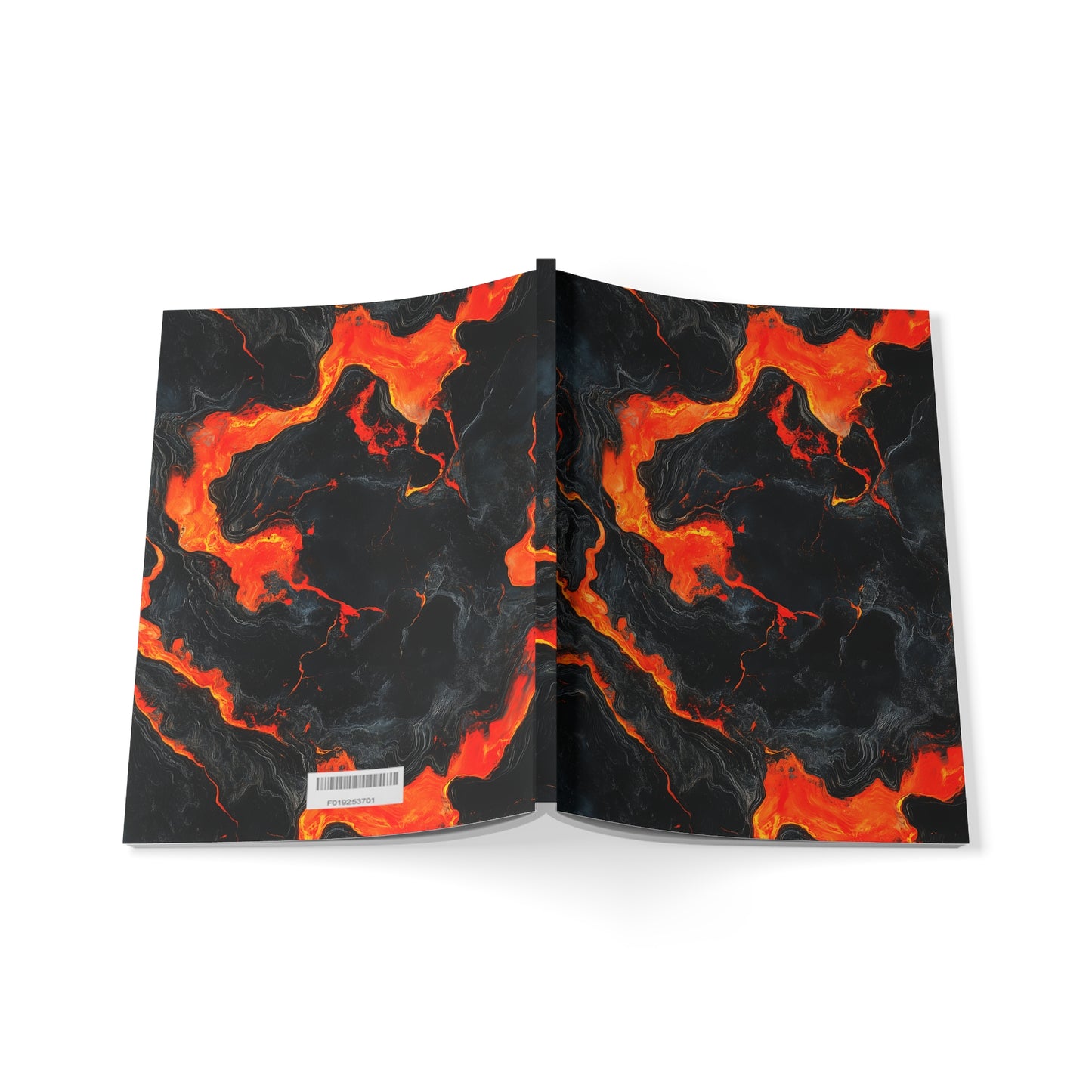 Volcanic Flow A5 Softcover Notebook – Ignite Your Creativity