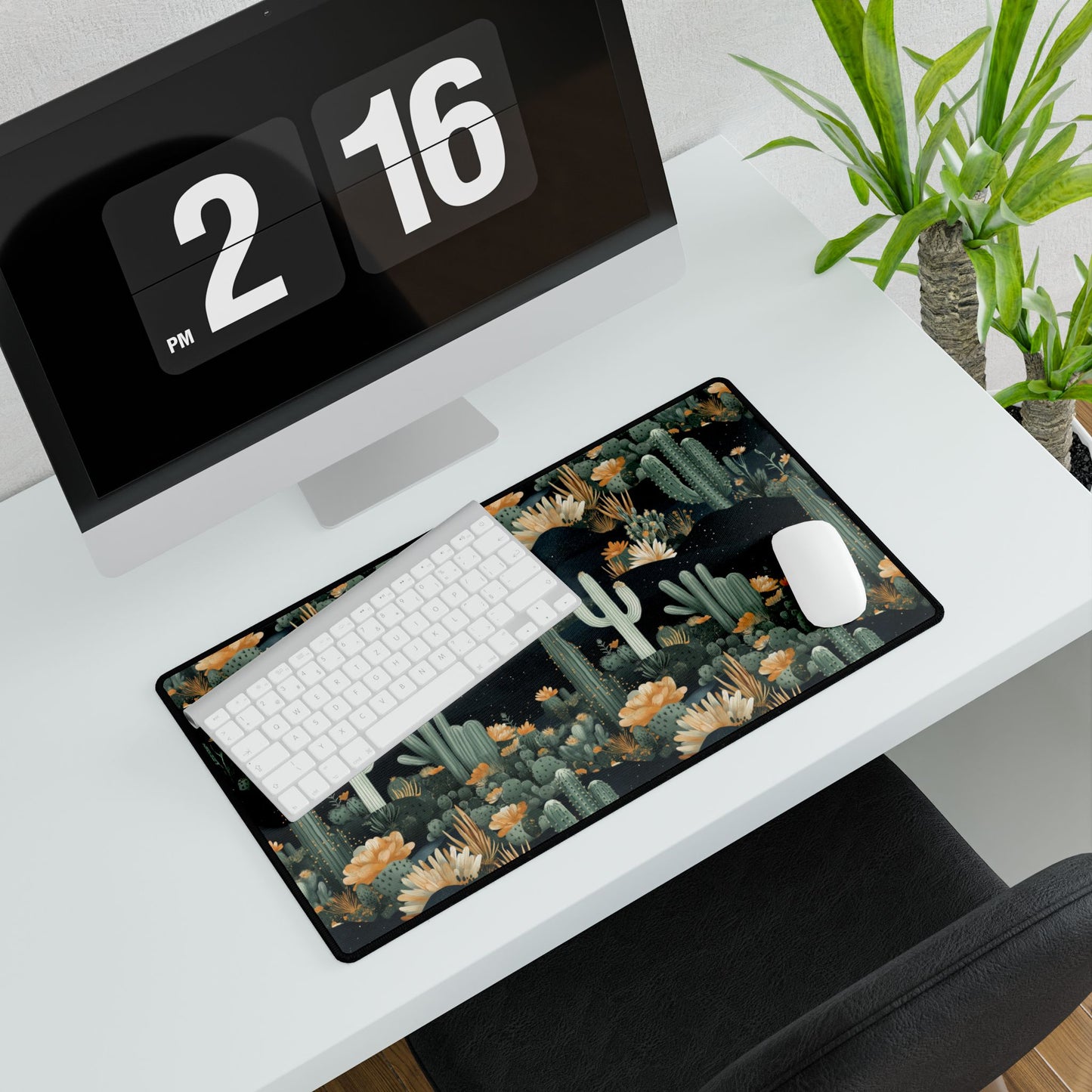 Desert Bloom Desk Mat – Stylish & Functional Workspace Upgrade