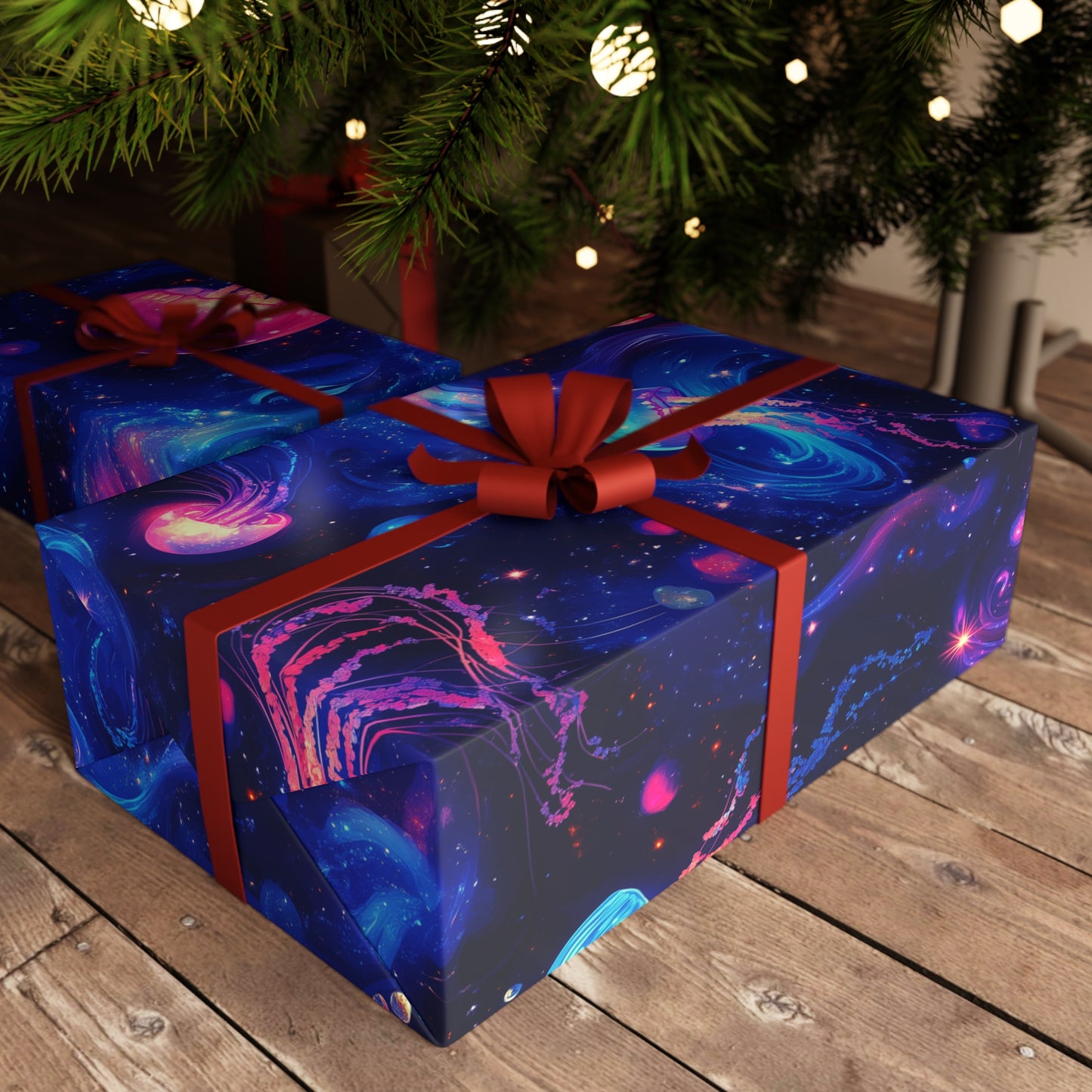 Celestial Jellyfish Gift Wrapping Paper