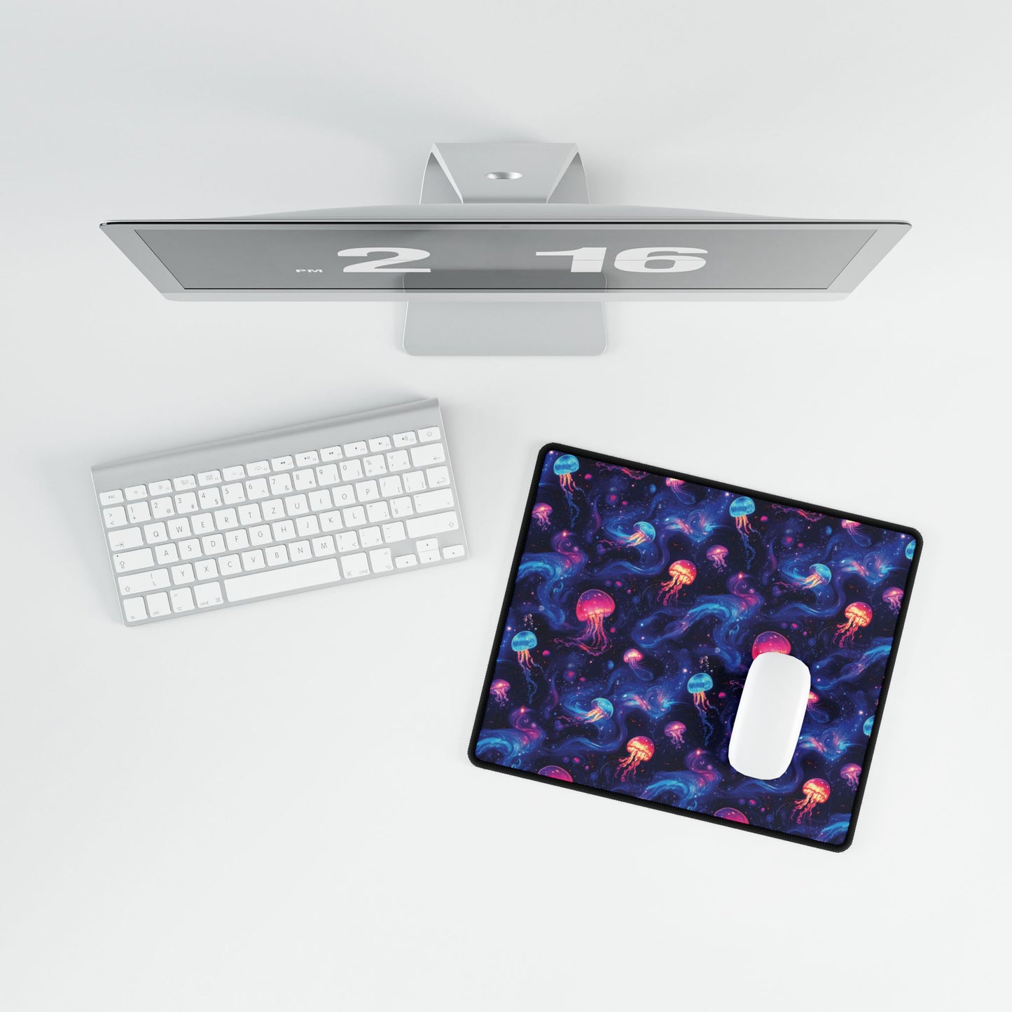 Celestial Jellyfish Desk Mat – Elevate Your Workspace