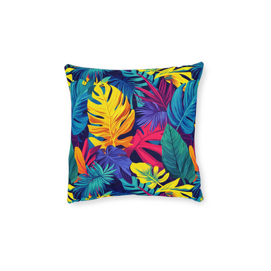 Tropical Vibes Square Pillow – Bright & Bold Comfort