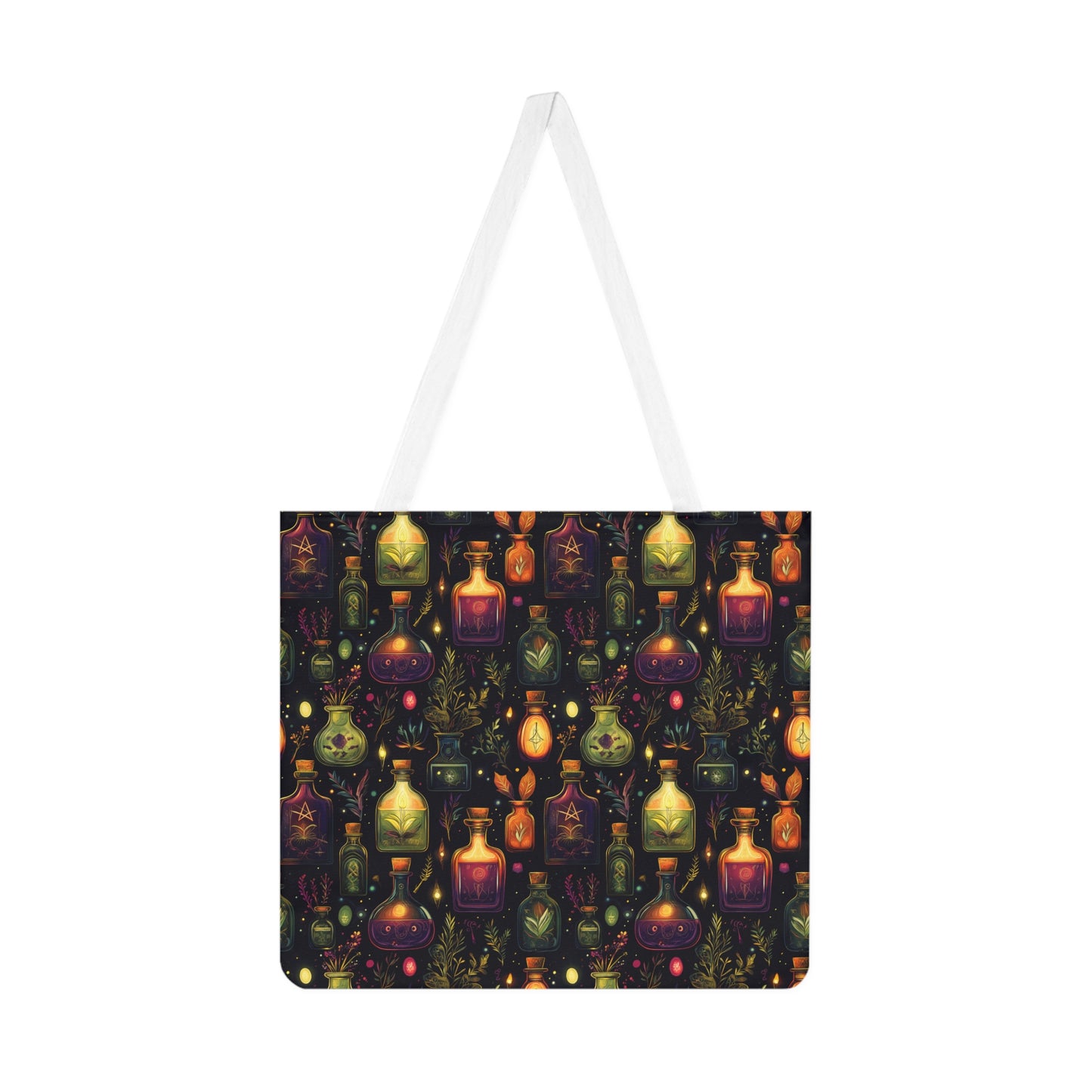 Mystical Potions Shoulder Tote Bag – Stylish & Magical