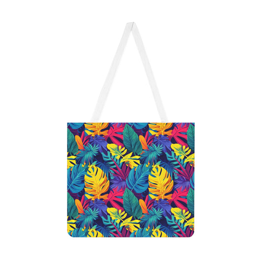 Tropical Vibes Shoulder Tote Bag – Bold & Functional