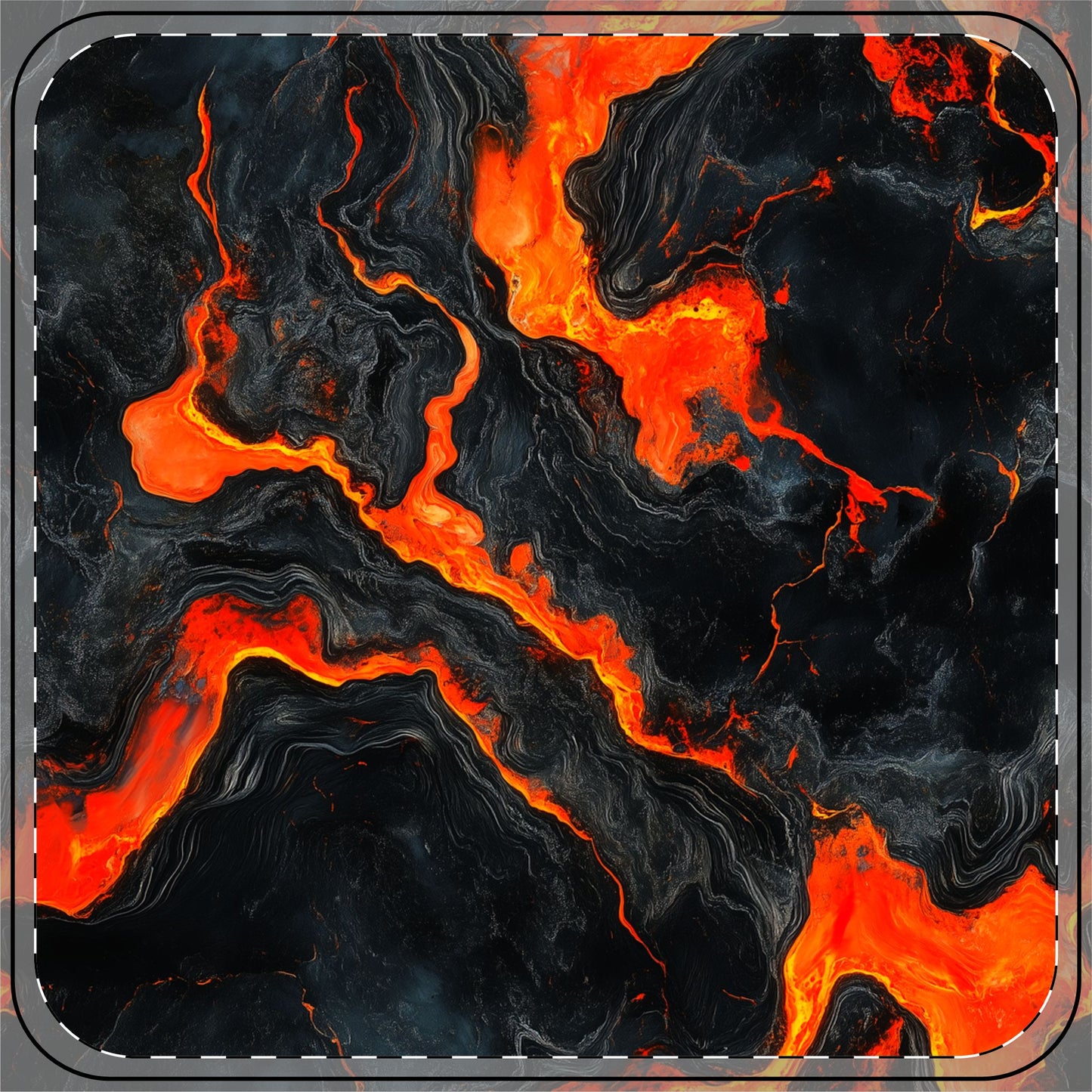 Volcanic Flow Coaster – Protect & Impress