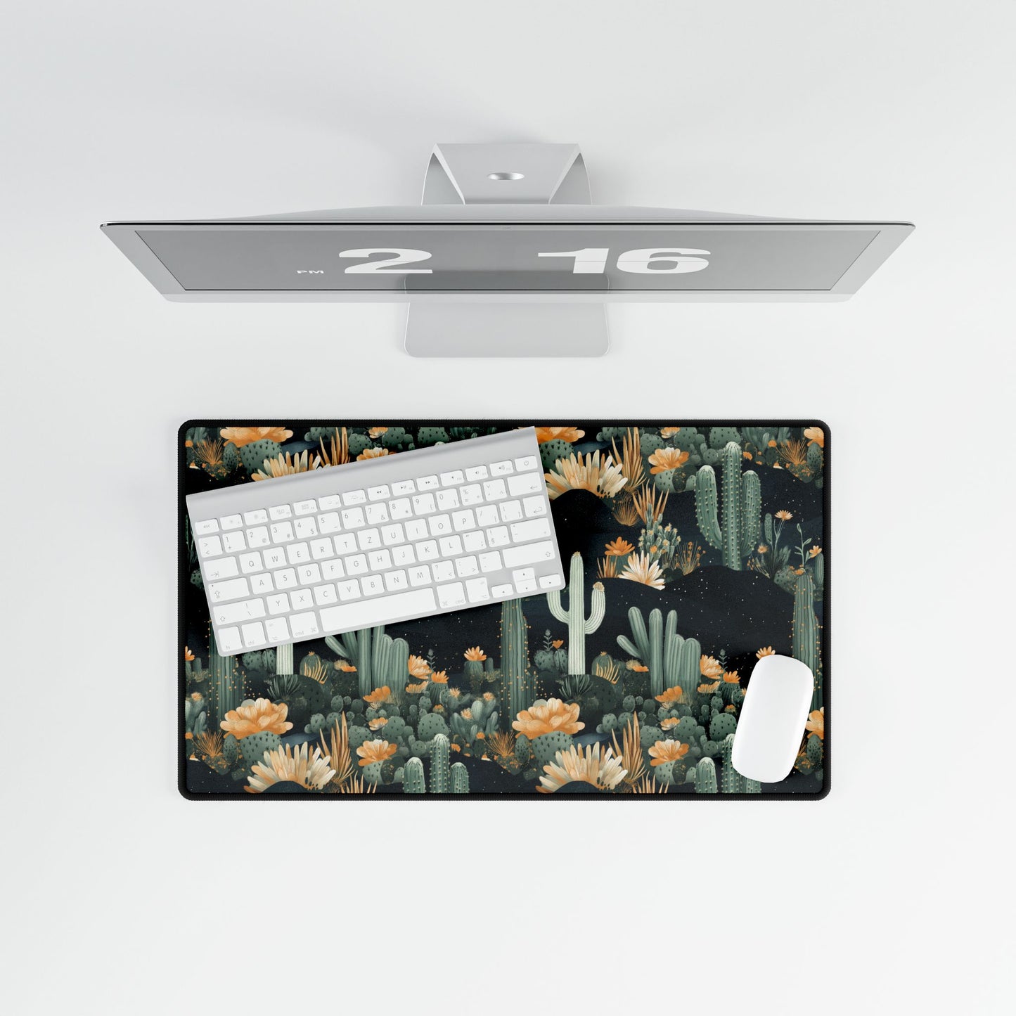 Desert Bloom Desk Mat – Stylish & Functional Workspace Upgrade