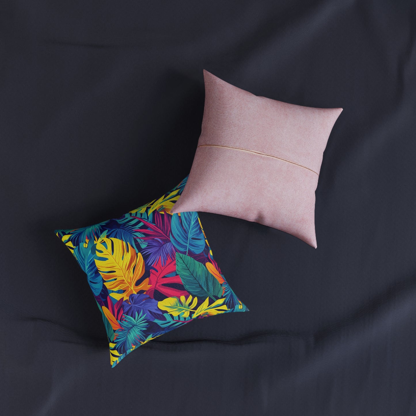 Tropical Vibes Square Pillow – Bright & Bold Comfort