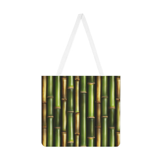 Emerald Bamboo Shoulder Tote Bag - Stylish & Practical