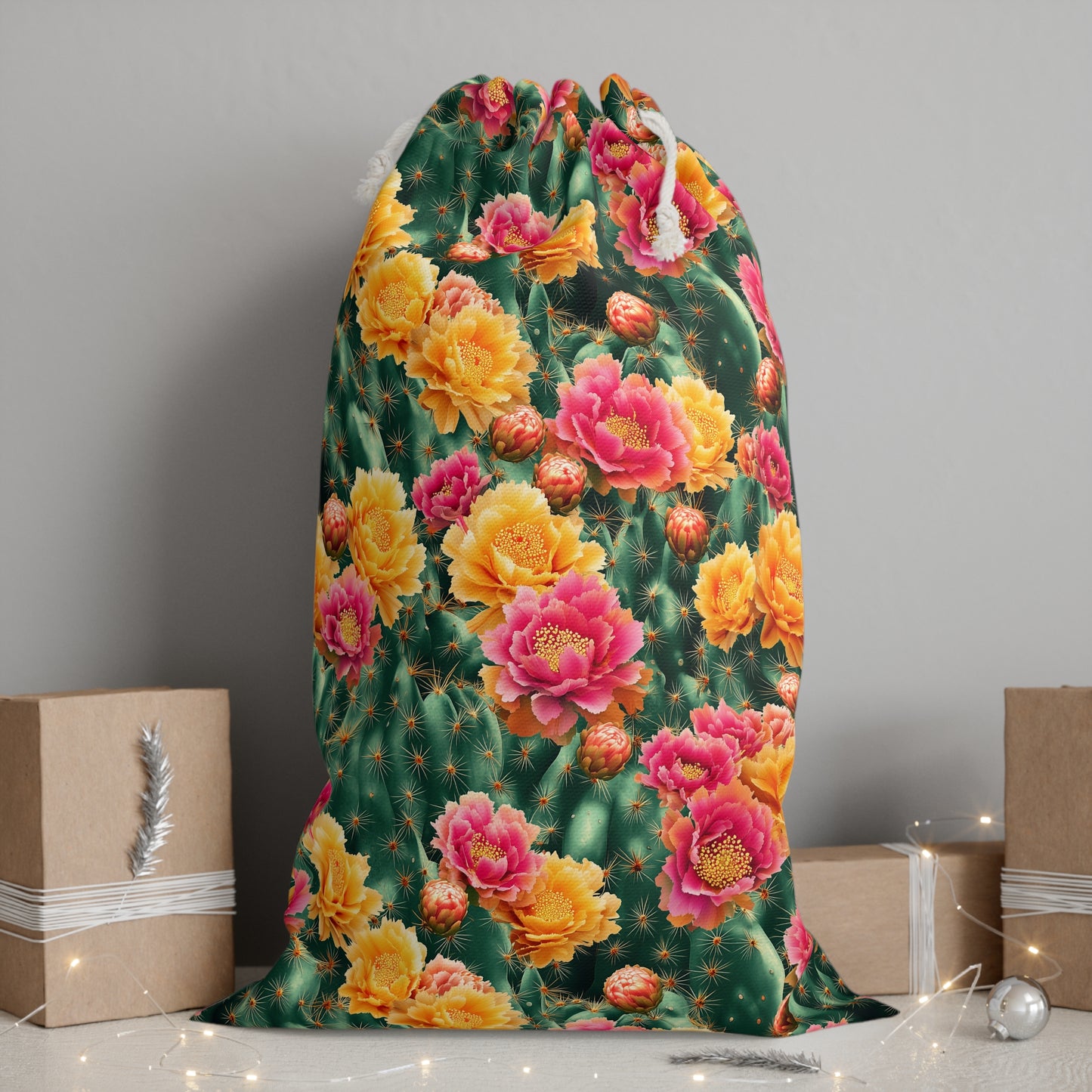 Cactus Bloom All-Purpose Sack - Versatile & Stylish