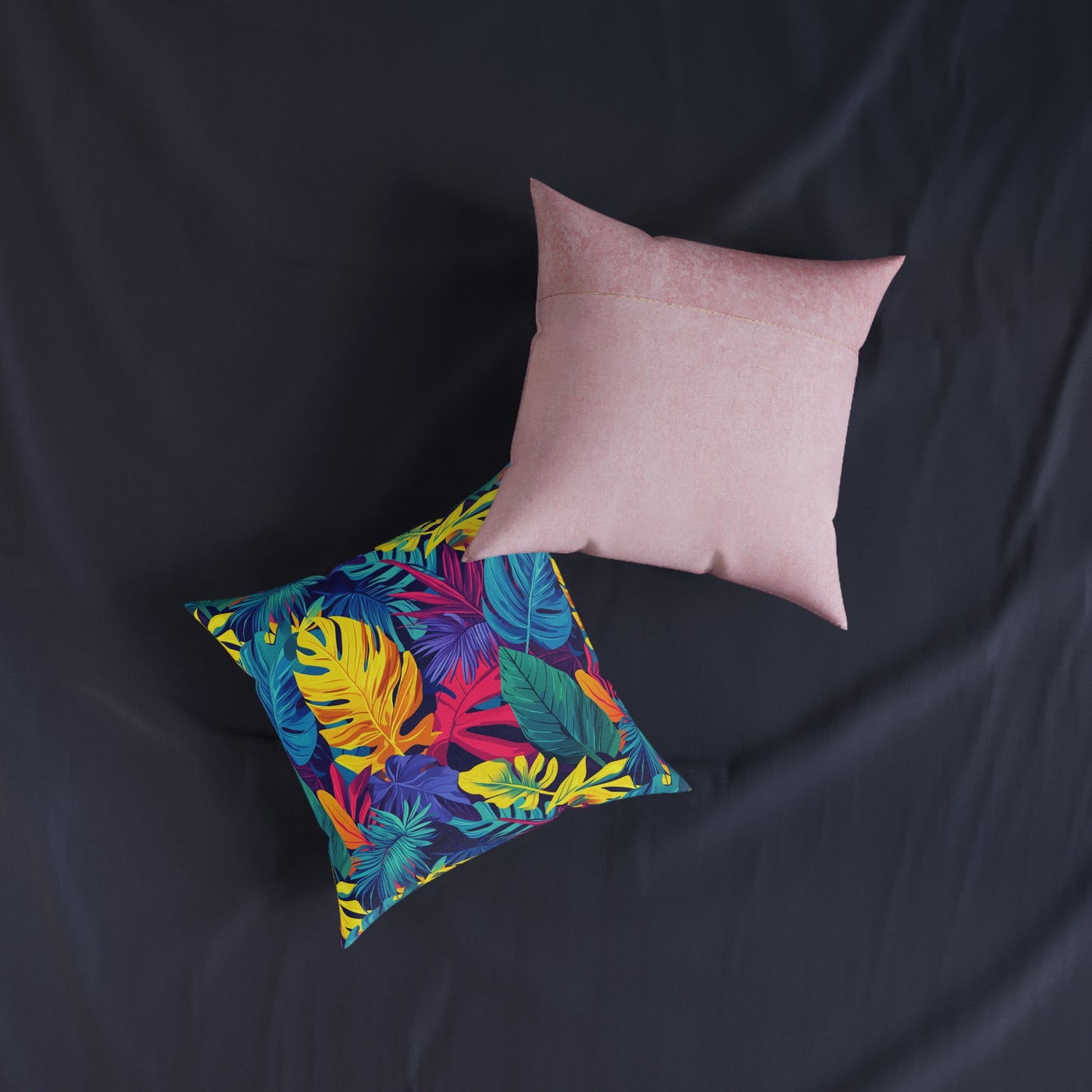 Tropical Vibes Square Pillow – Bright & Bold Comfort