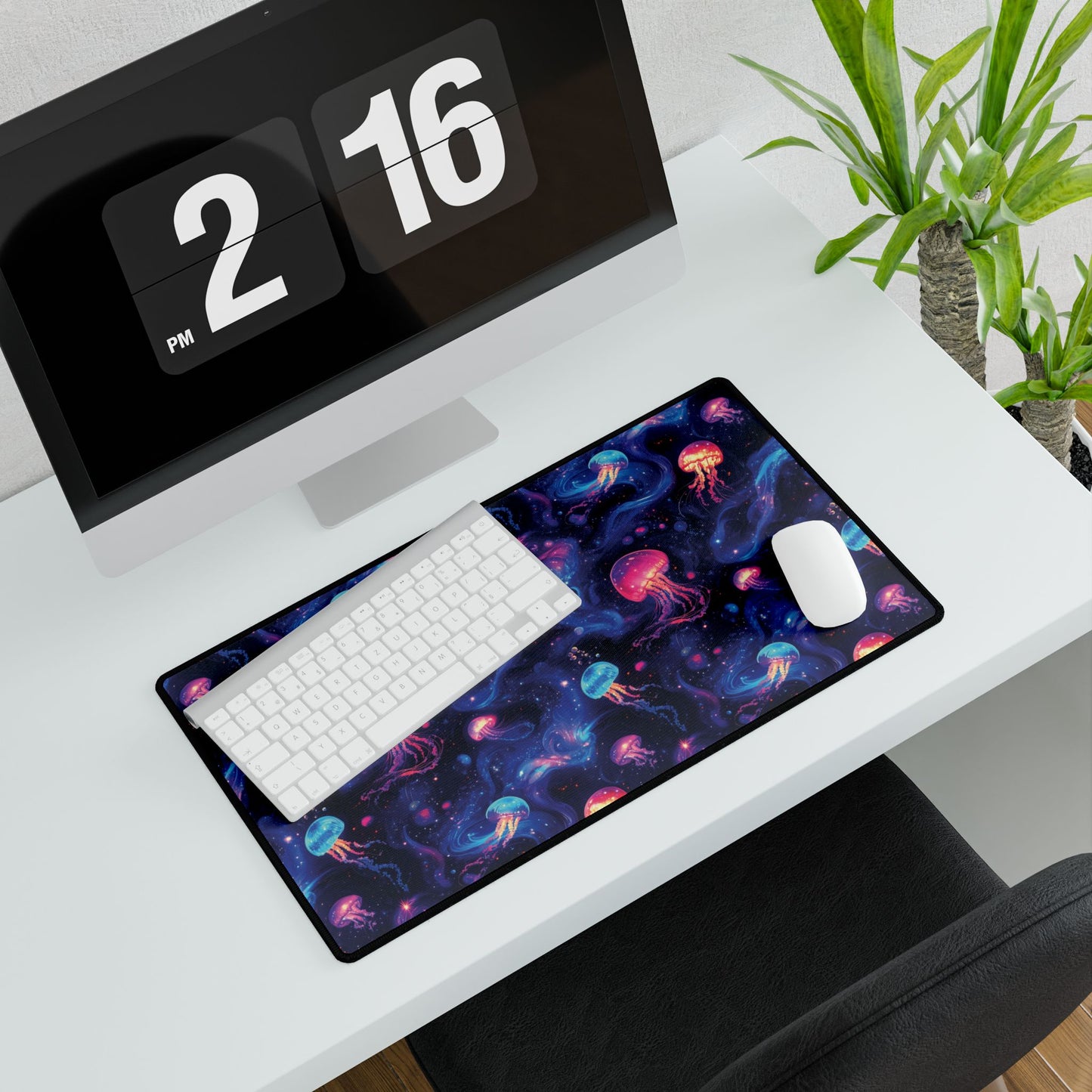 Celestial Jellyfish Desk Mat – Elevate Your Workspace