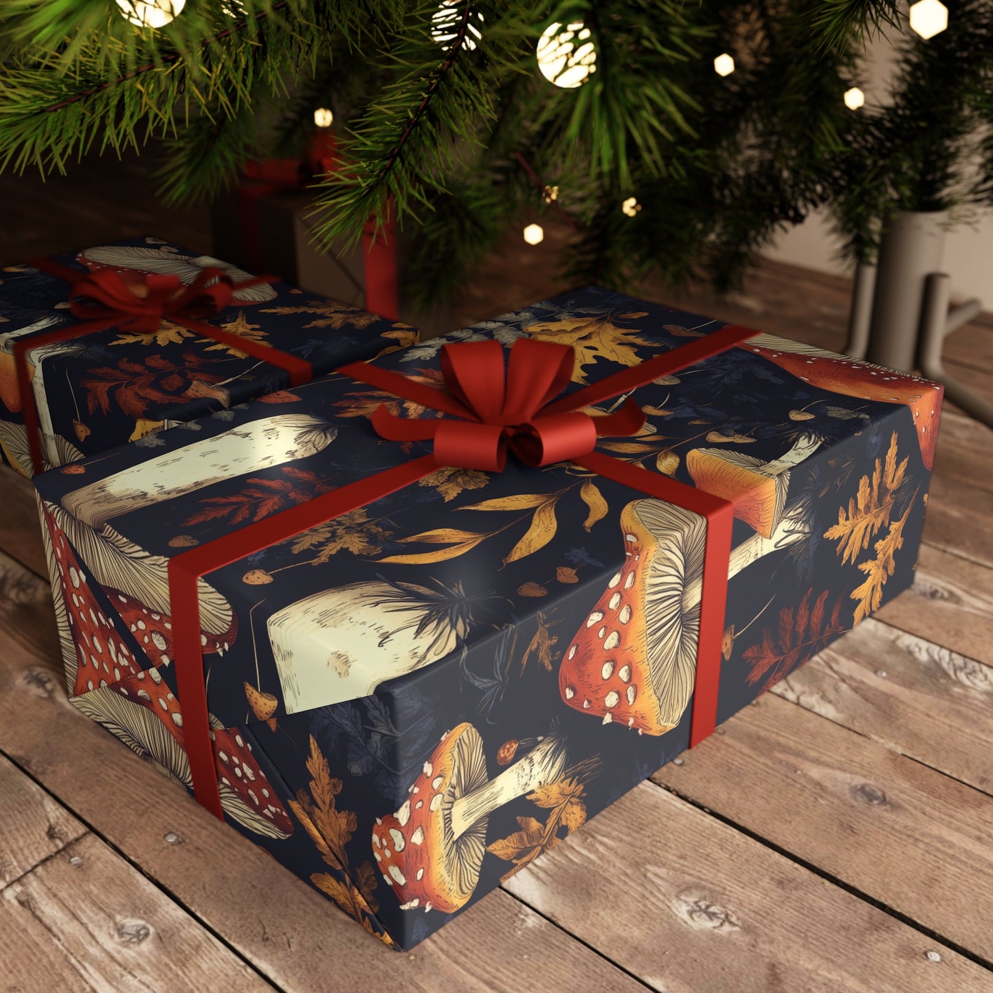 Fungi Forest Gift Wrapping Paper – Stylish & Sustainable