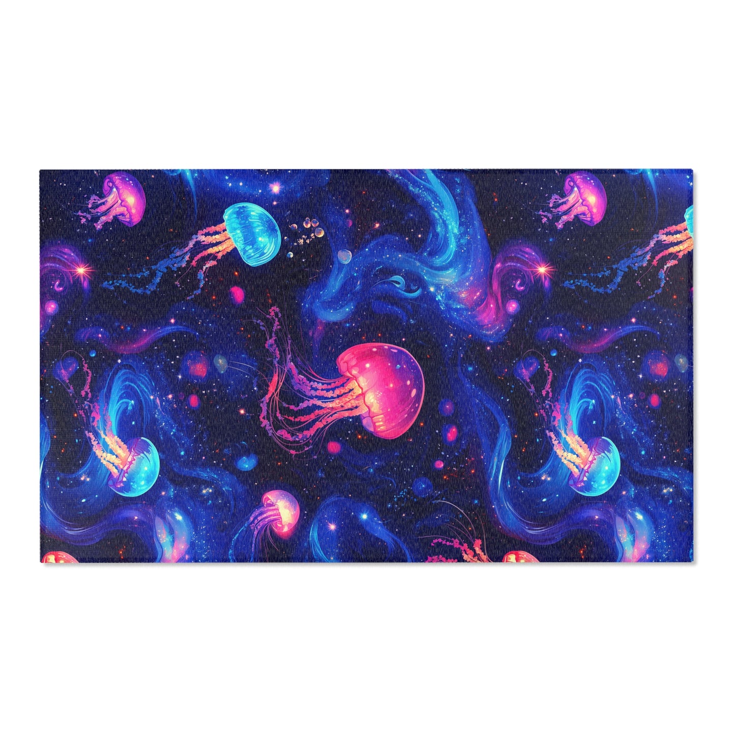 Celestial Jellyfish Area Rug – Enchanting & Vibrant Floor Décor