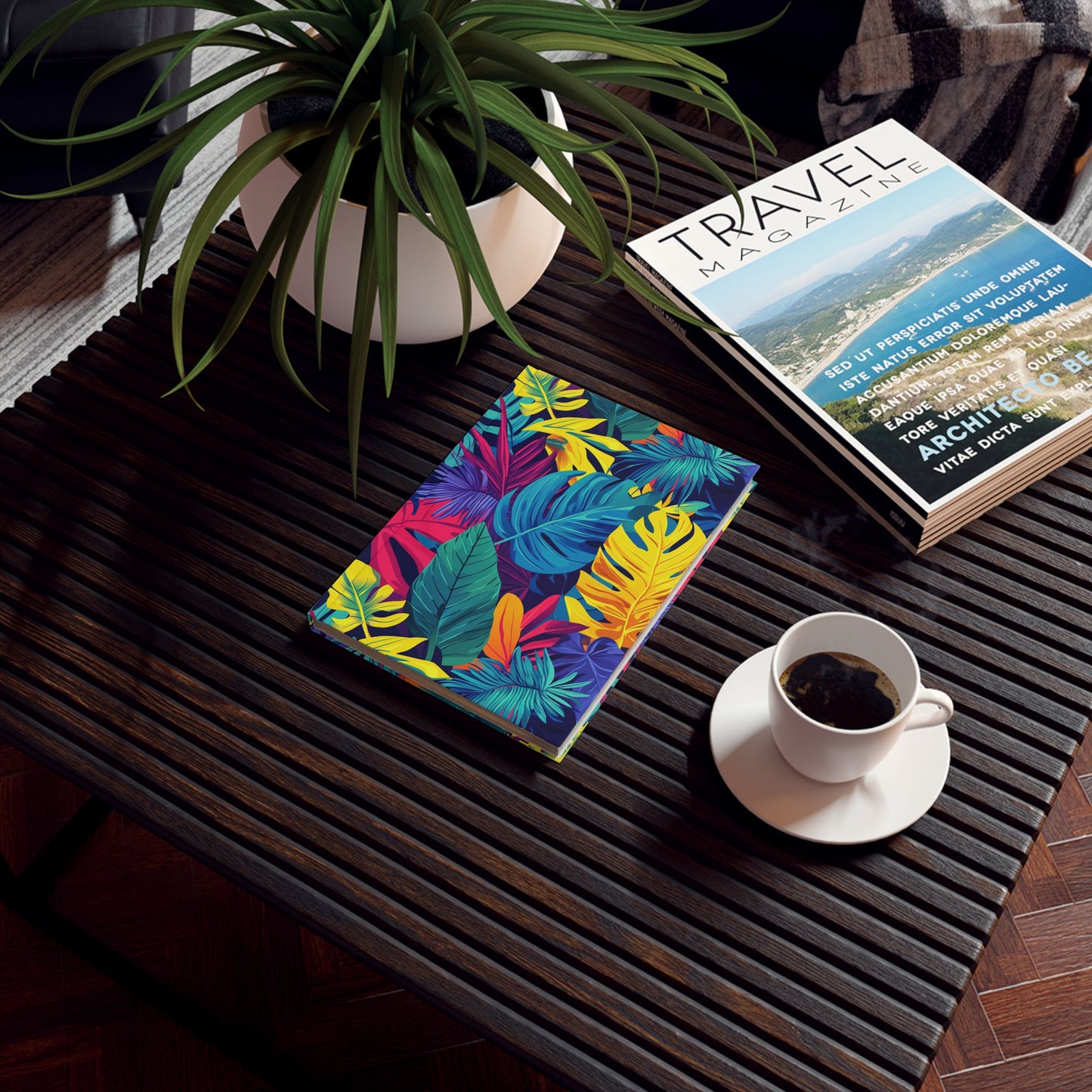 Tropical Vibes Hardback Journal – Bold & Durable Creativity