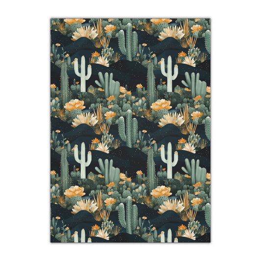 Desert Bloom Gift Wrapping Paper – Stylish & Sustainable