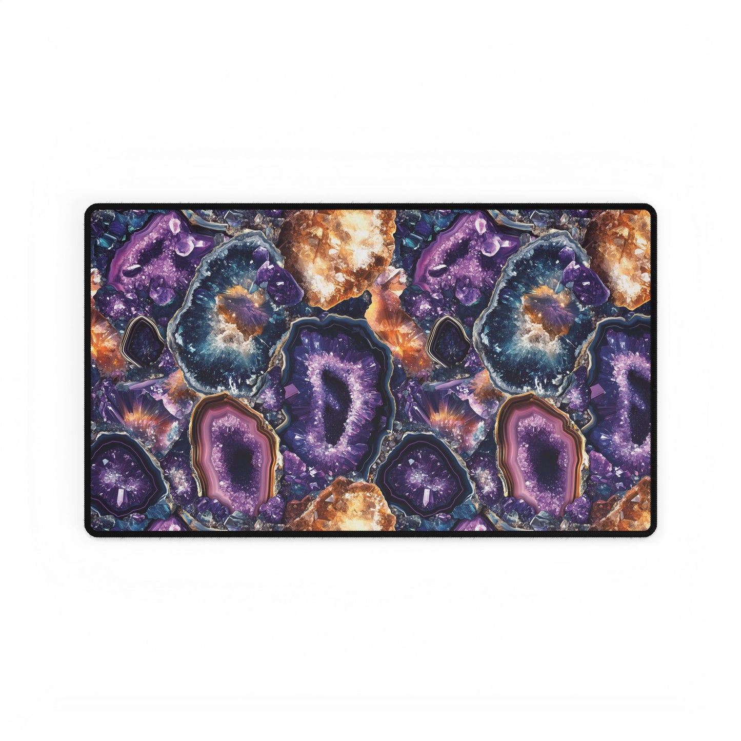 Amethyst Geode Desk Mat – Captivating & Functional