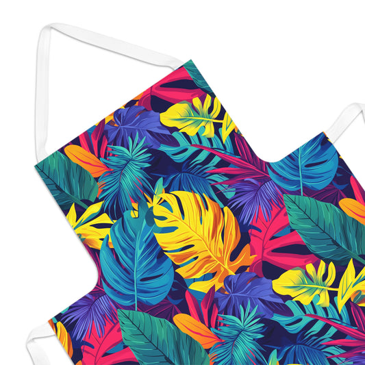 Tropical Vibes Adult Apron – Bold & Functional Kitchen Essential