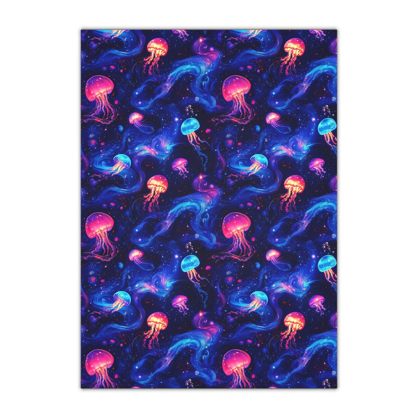 Celestial Jellyfish Gift Wrapping Paper