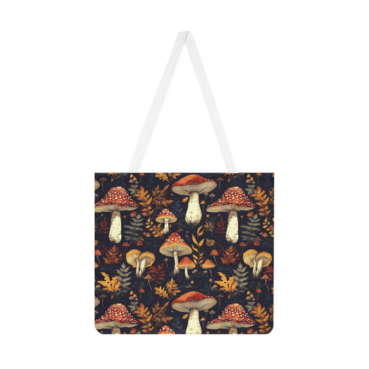 Fungi Forest Shoulder Tote Bag - Stylish & Practical