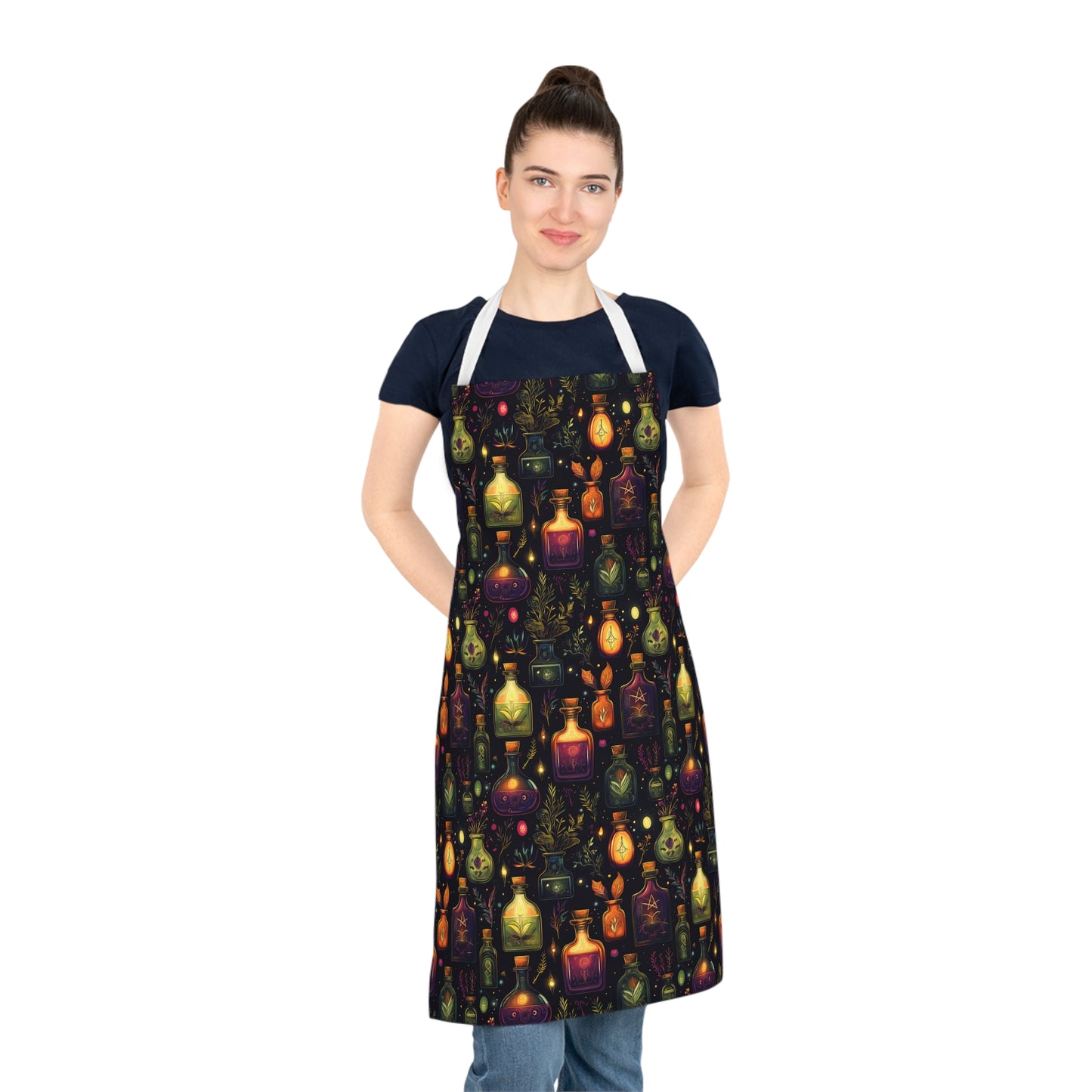 Mystical Potions Adult Apron – Enchant Your Kitchen