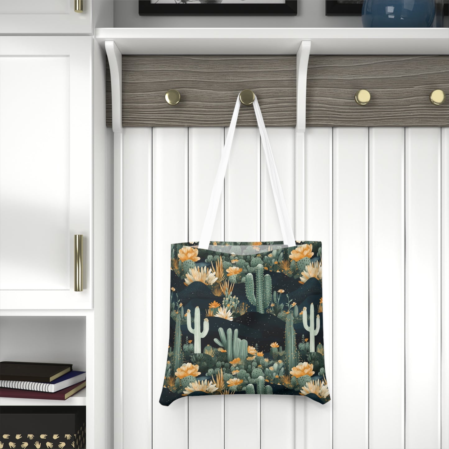 Desert Bloom Shoulder Tote Bag – Stylish & Practical